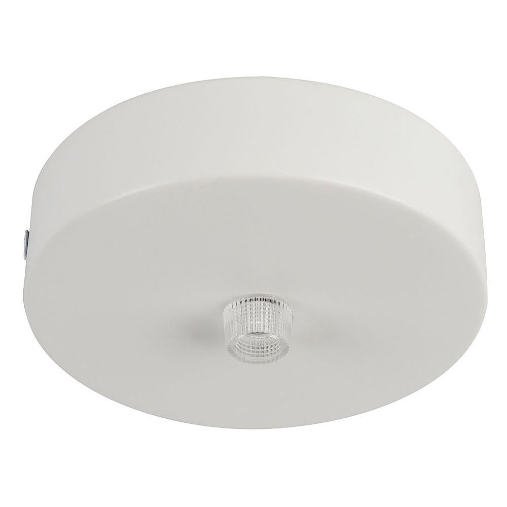 Round Canopy Surface Mounted White - HV9705-9025-WHT-RND