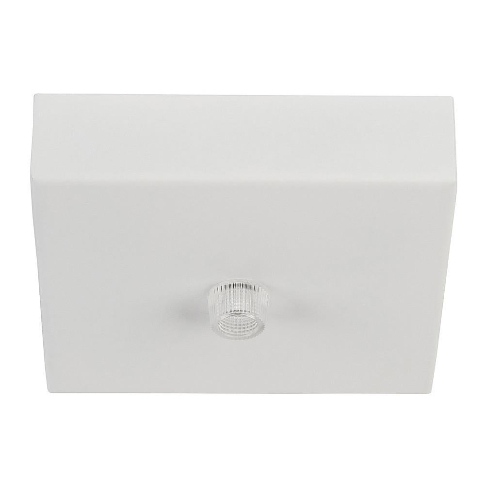 Buy Ceiling Canopies Australia Square Canopy Surface Mounted White - HV9705-9025-WHT-SQ