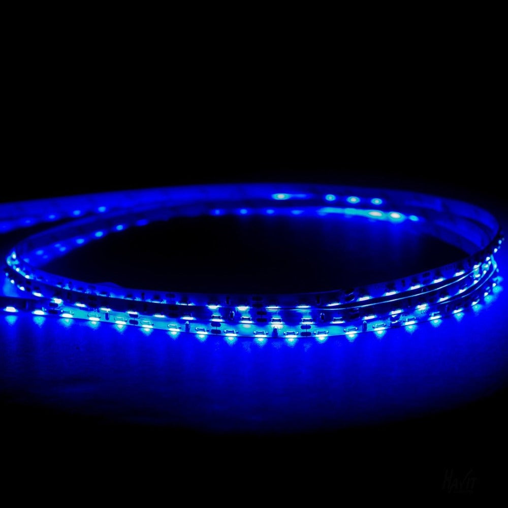 Buy LED Strip Lights Australia Side Mounted LED Strip 12V 7.7W IP20 Blue - HV9723-IP20-96SM-B