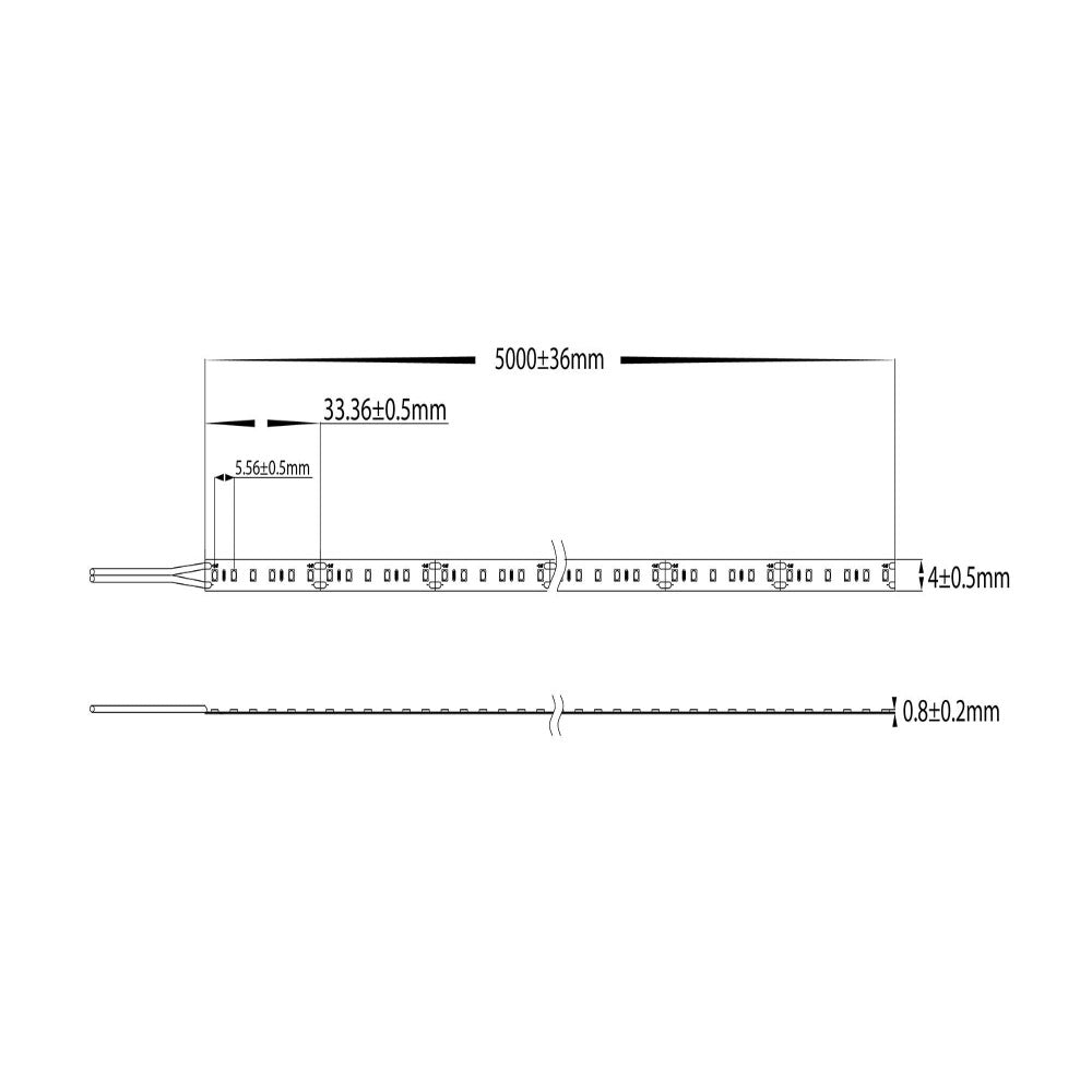 Buy LED Strip Lights Australia LED Strip Light 24V 4.8W IP20 4000K - HV9731-IP20-180-4K