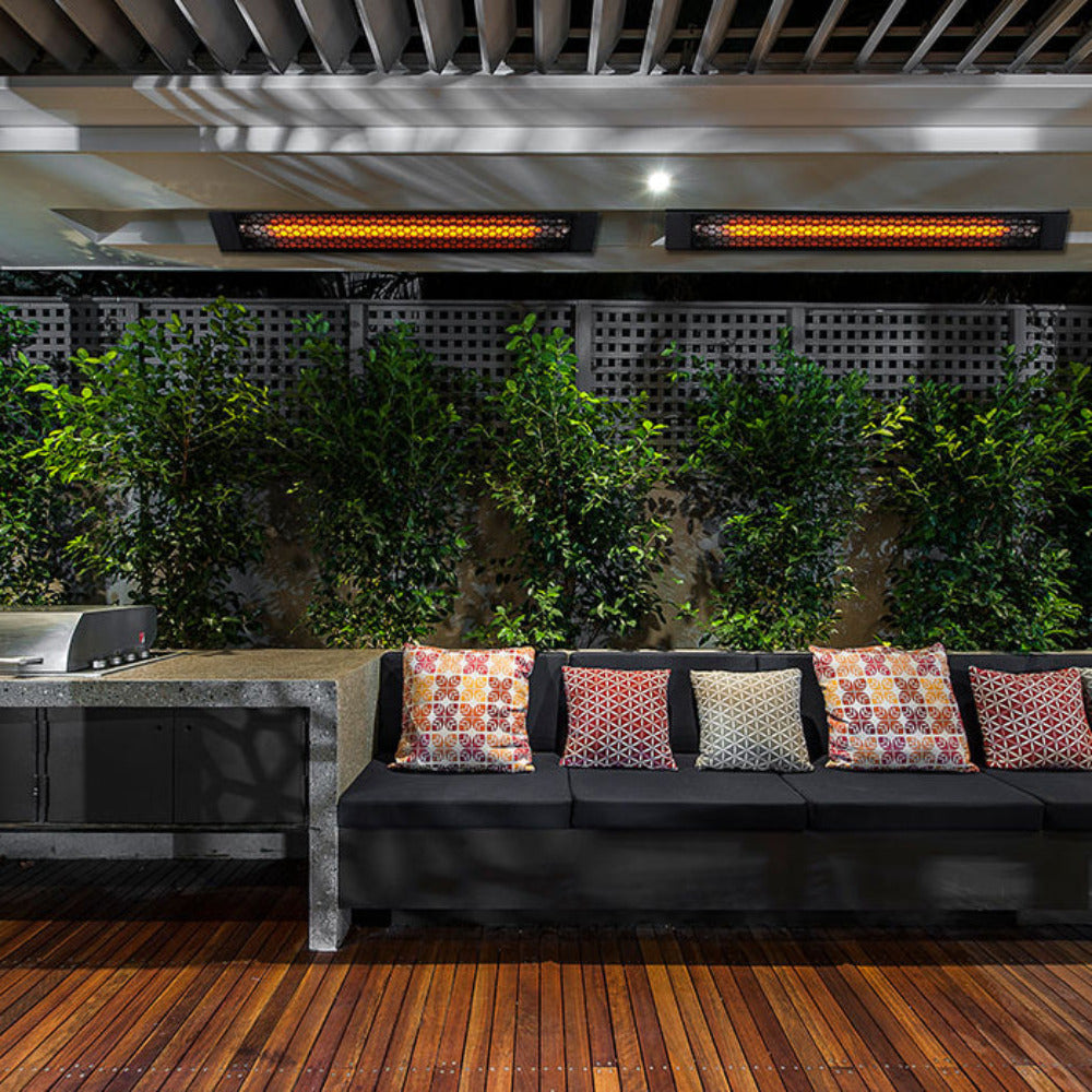 Buy Outdoor Heaters Australia Intense High Performance Electric Outdoor Heater 3200W Black - THY3200