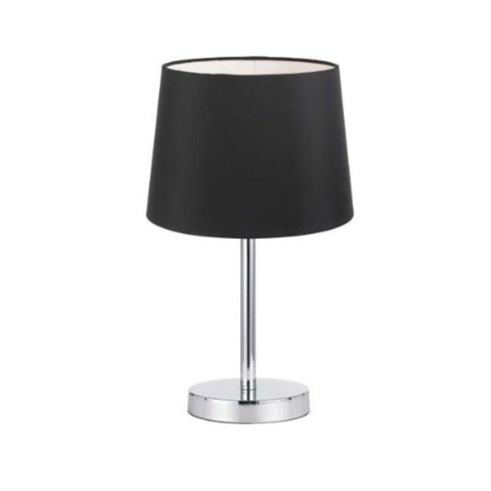 Adam 1 Light Table Lamp Black, Chrome - ADAM TL-BK