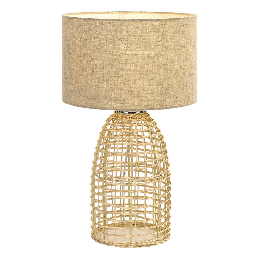 Buy Table Lamps Australia Bayz 1 Light Table Lamp 400mm Sand - BAYZ TL40-SD