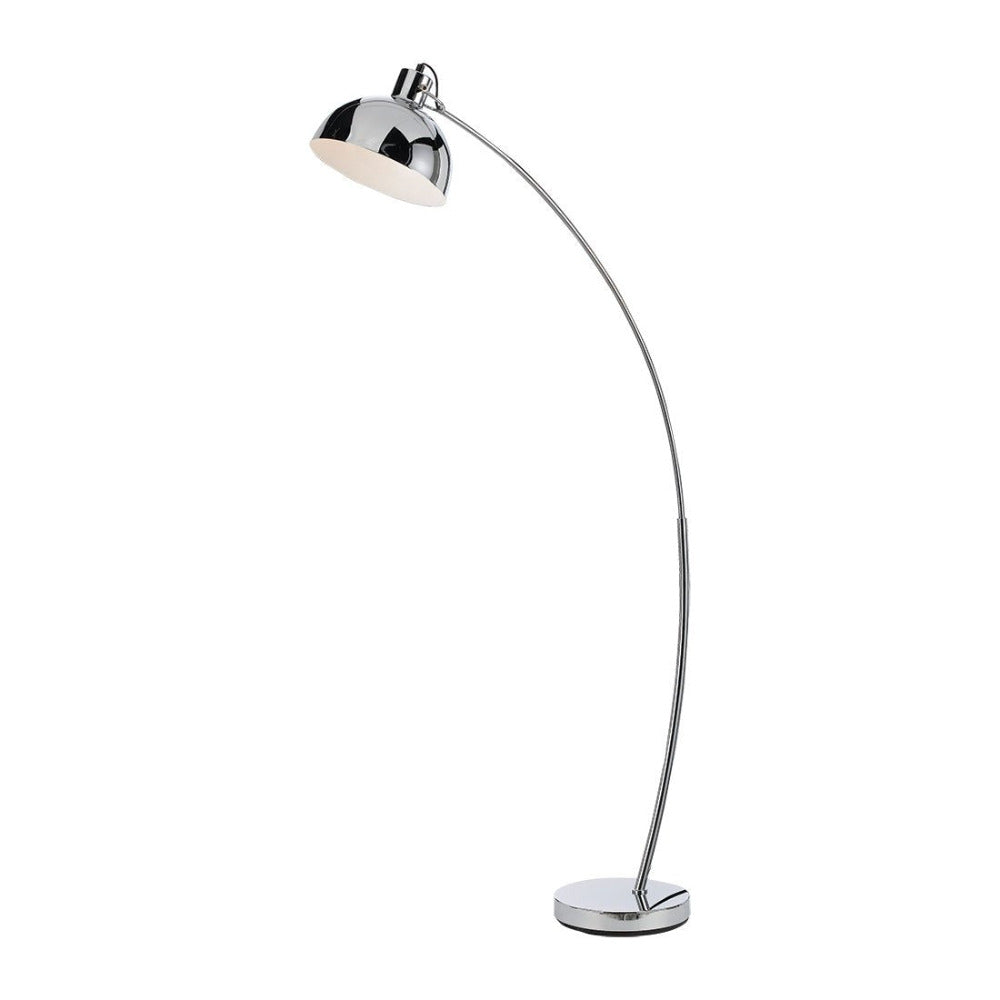 Beat 1 Light Floor Lamp 250mm Chrome - BEAT FL-CH