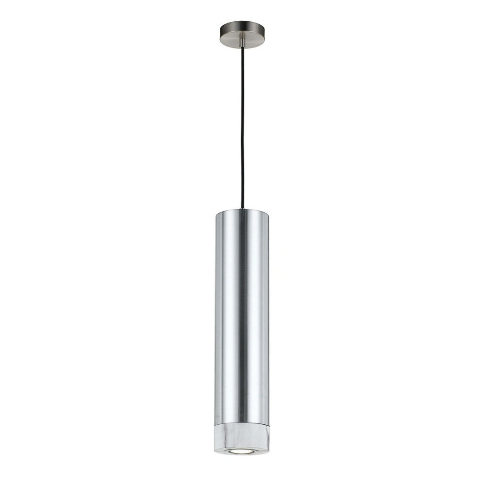 Buy Mini Pendants Australia Dakota 1 Light Pendant 120mm Aluminium, Marble - DAKOTA PE-AL+MB