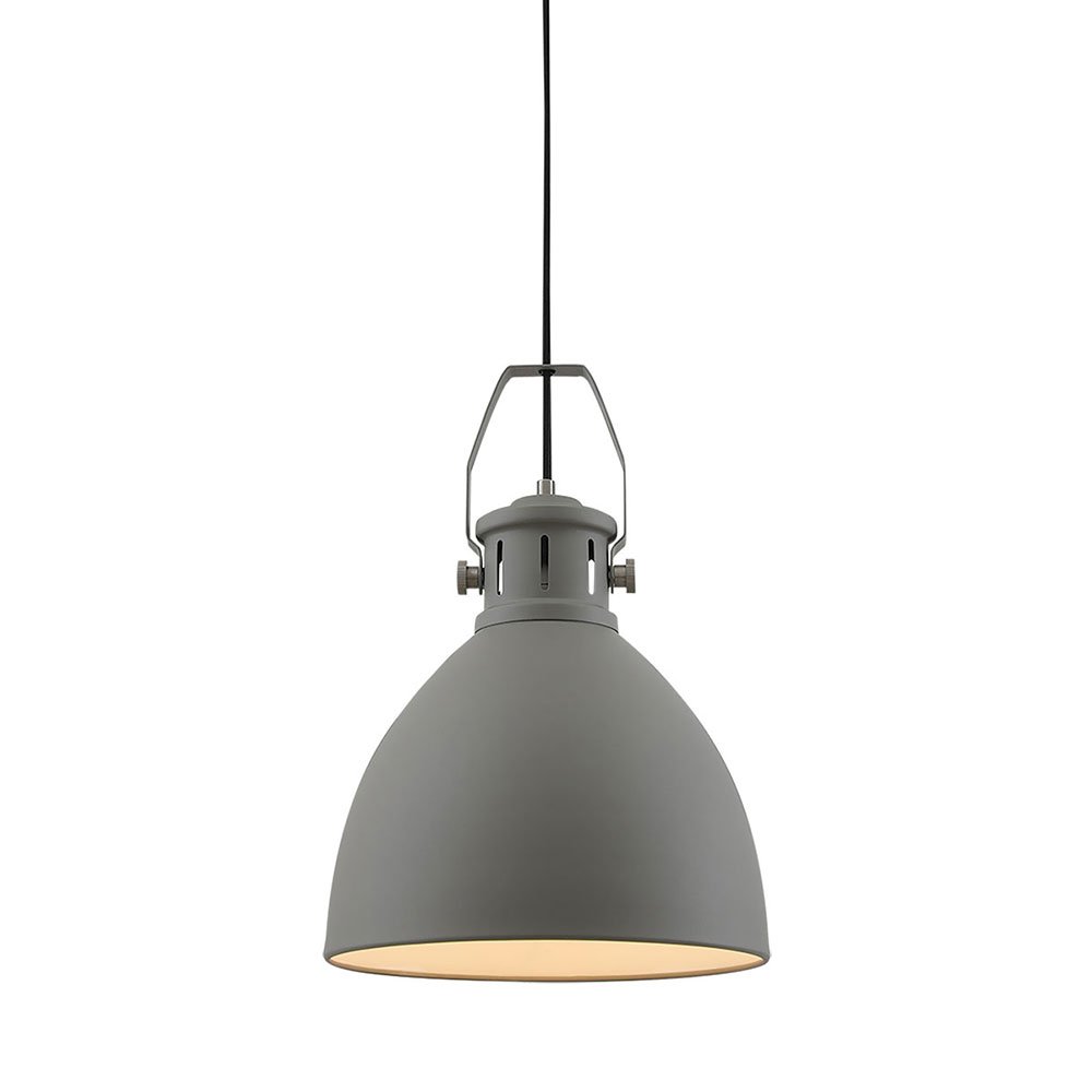 Buy Pendant lights australia - Fabrica 1 Light Pendant 400mm Grey - FABRICA PE40-GY