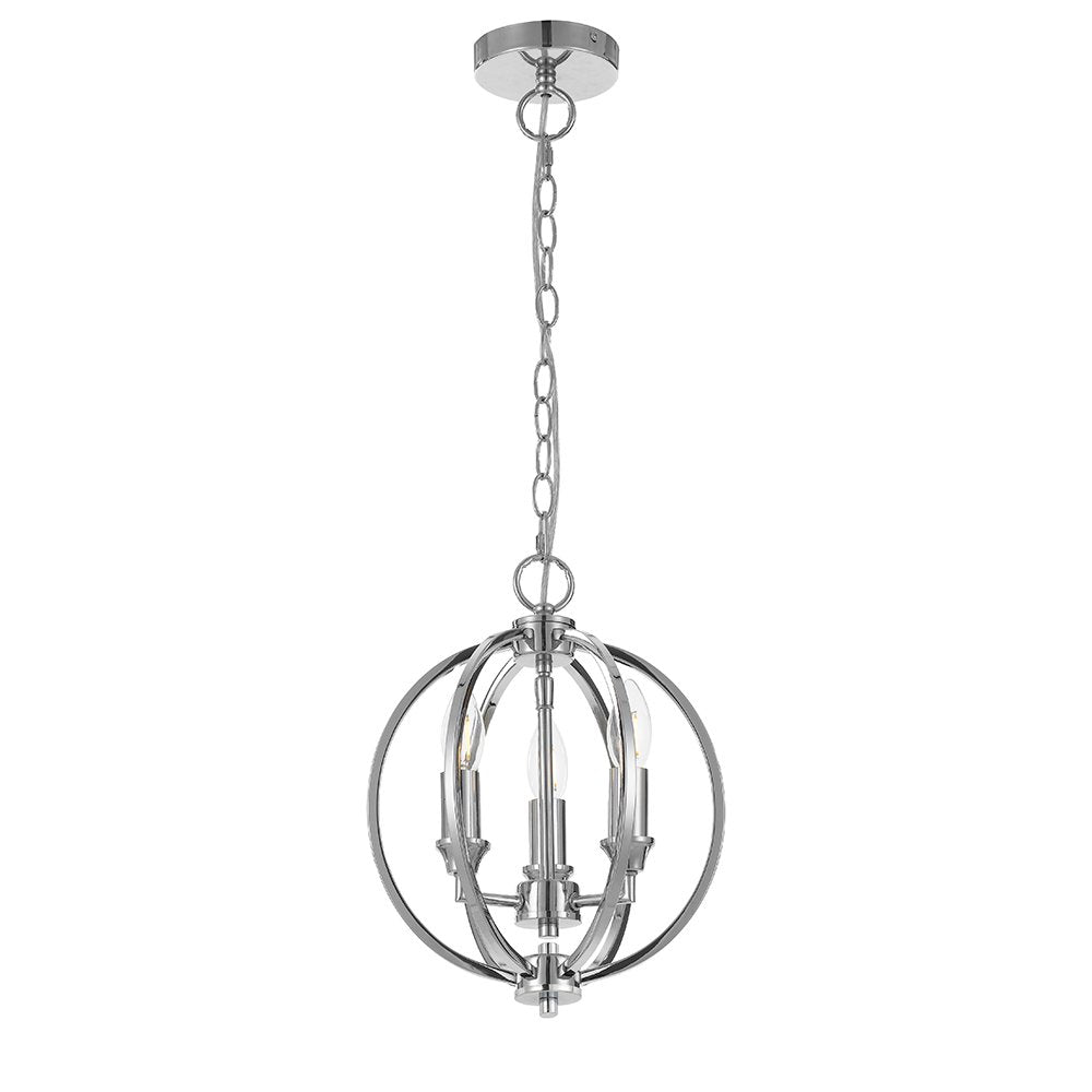 Buy Pendant Lights Australia Kendall 3 Light Pendant Chrome - KENDALL PE3-CH