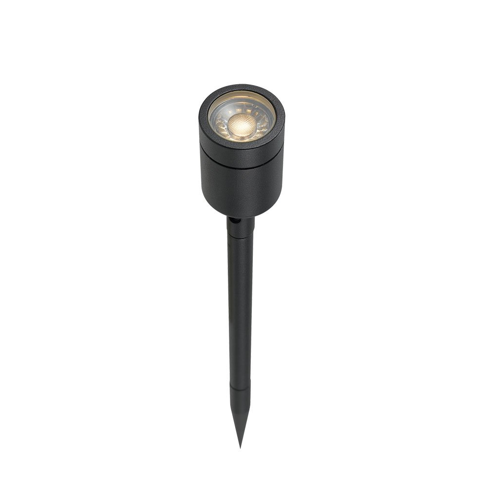 Buy Spike Lights Australia Luc Spike Light 5W 3000K 365mm IP65 Black - LUC SP5-BK83-826