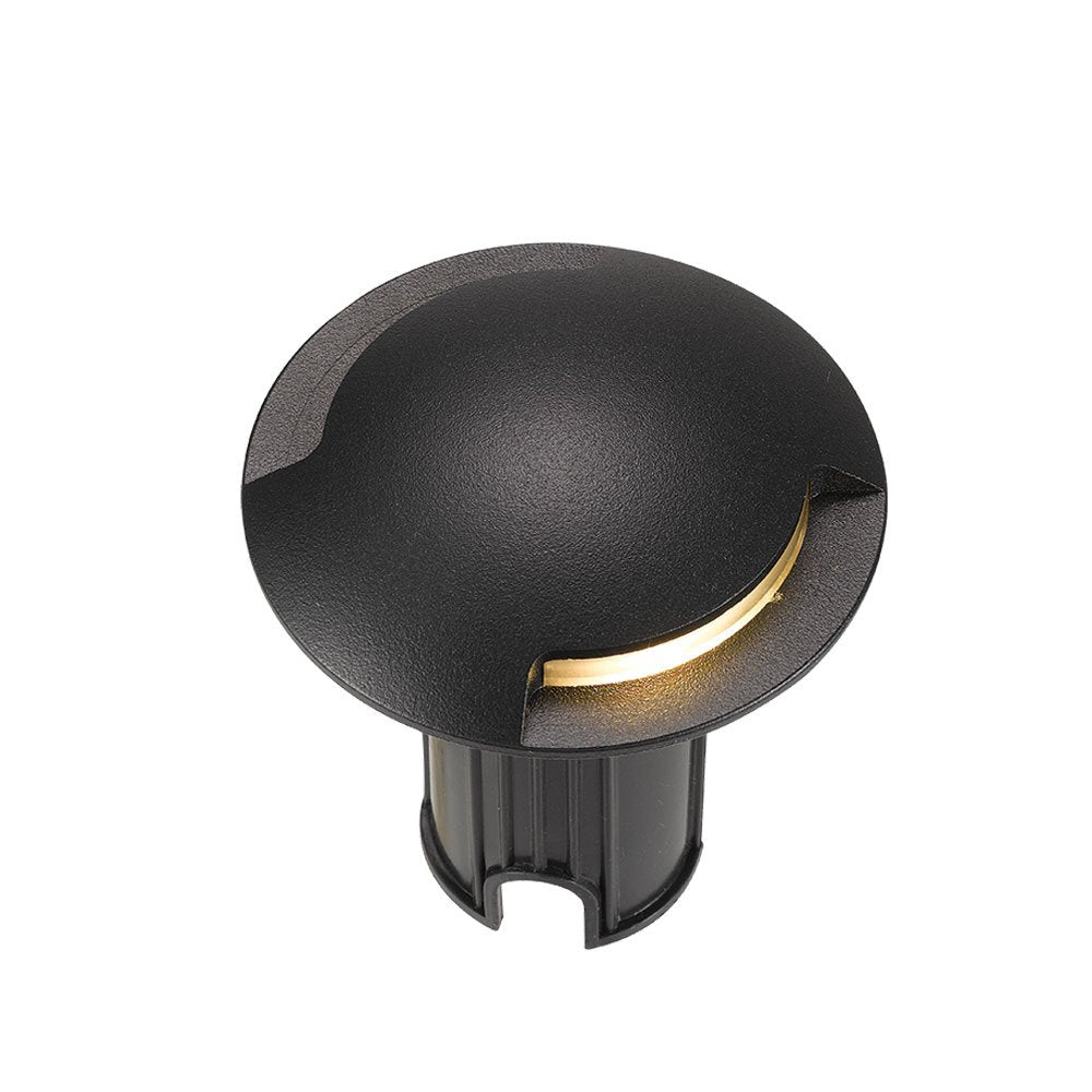 Luc 2 Way Inground Light LED 3W IP65 Black - LUC.G23-BK83-826