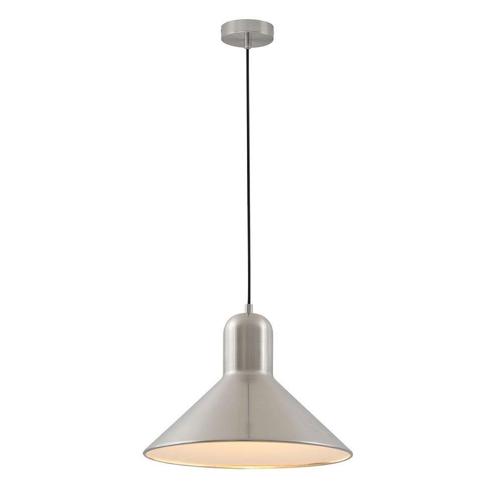 Buy Pendant Lights Australia Matteo 1 Light Pendant 350mm Nickel - MATTEO PE33-NK