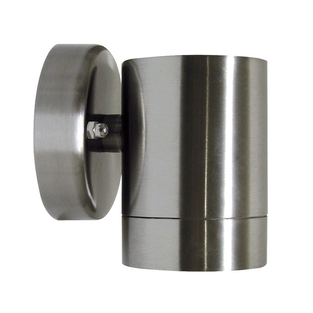 Buy Exterior Wall Lights Australia Riva 1 Light Wall Light IP44 Stainless Steel - RIVA EX1-SS