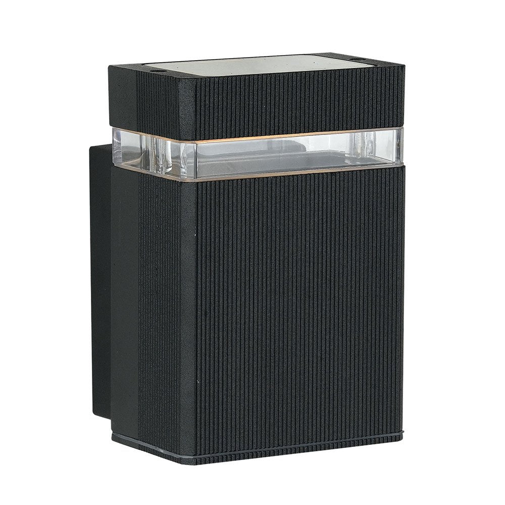 Buy Exterior Wall Lights Australia Roland 1 Light Wall Light IP44 Black - ROLAND EX1-BK