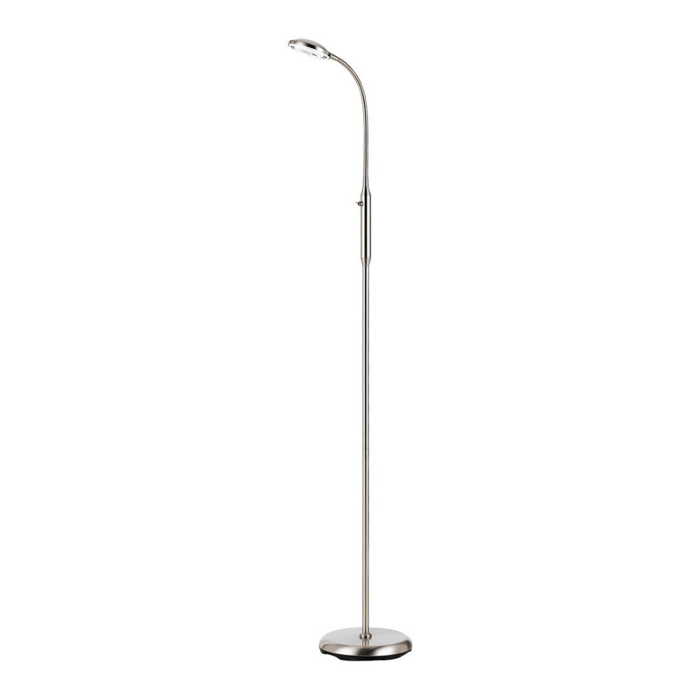 Tyler LED Floor Lamp 6W 3000K Nickel - TYLER FL-NK