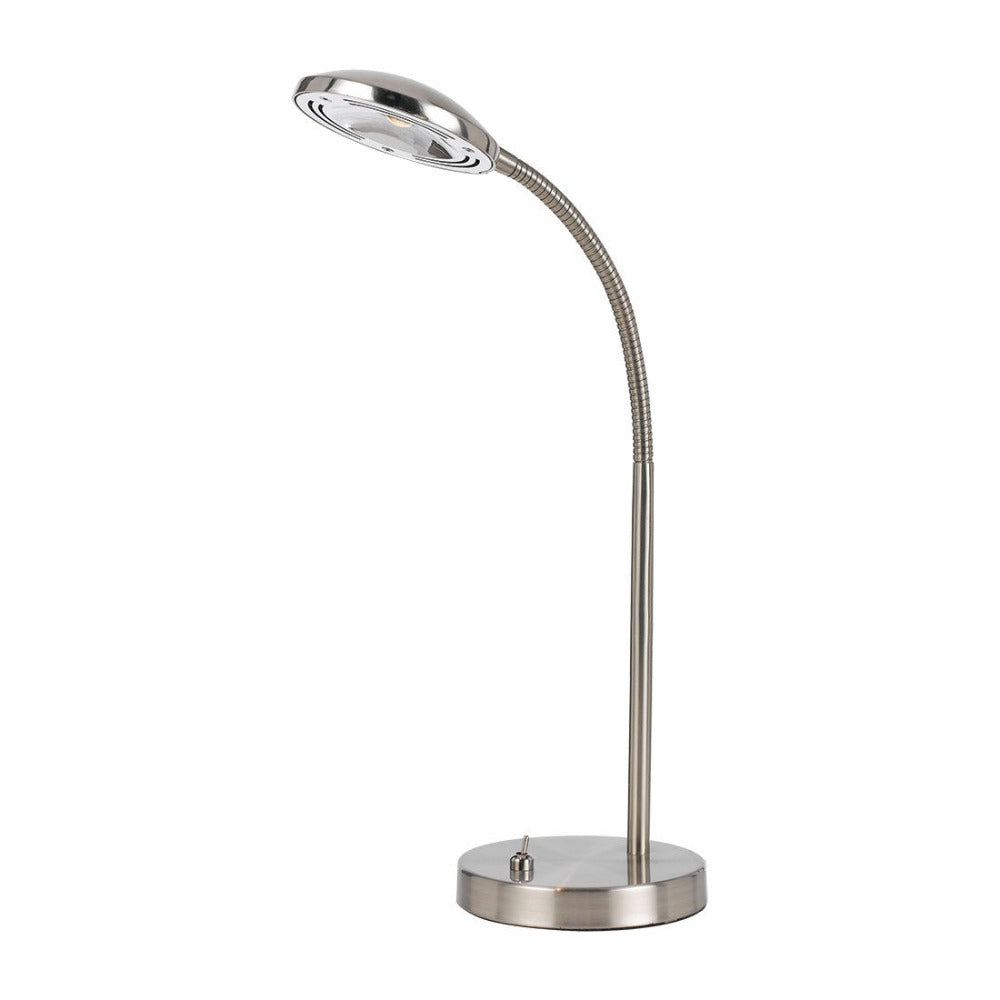 Tyler LED Desk Lamp 6W 3000K Nickel - TYLER TL-NK