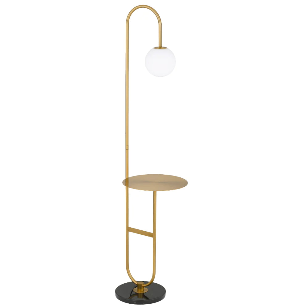 Buy Floor Lamps Australia Inez Floor Lamp Antique Gold Iron - INEZ FL-BKAG