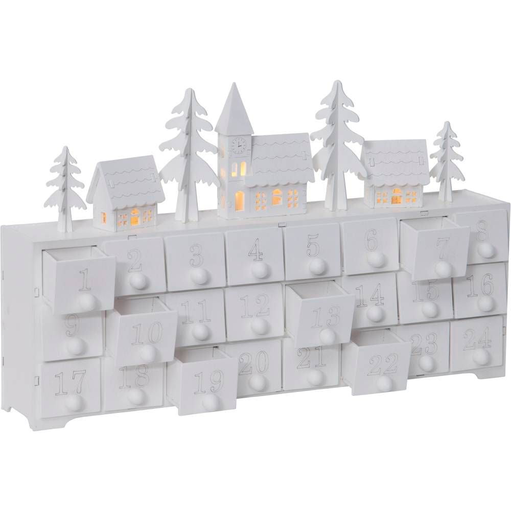 Buy Christmas Lights Australia XMAS Yuletide Advent CAL White - 410389