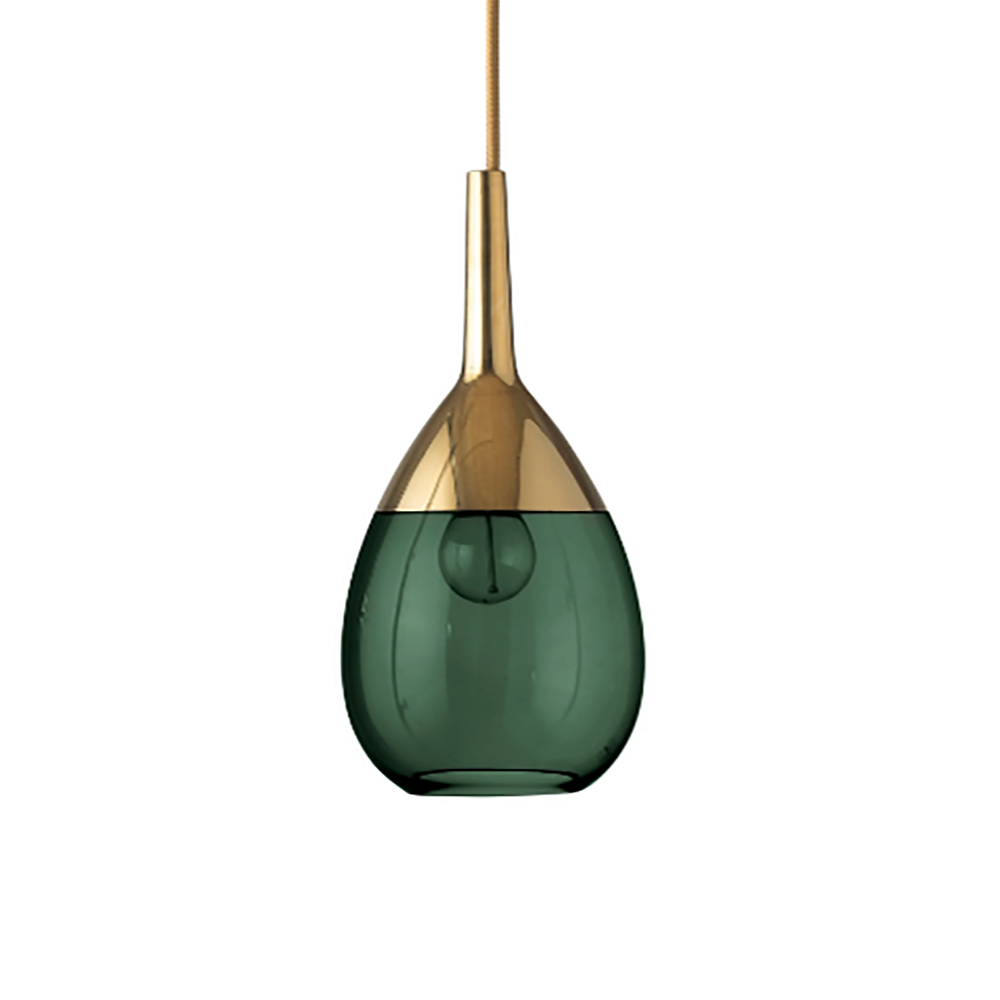 Buy Pendant Lights Australia Lute Pendant Light W140mm Glass - LA1014