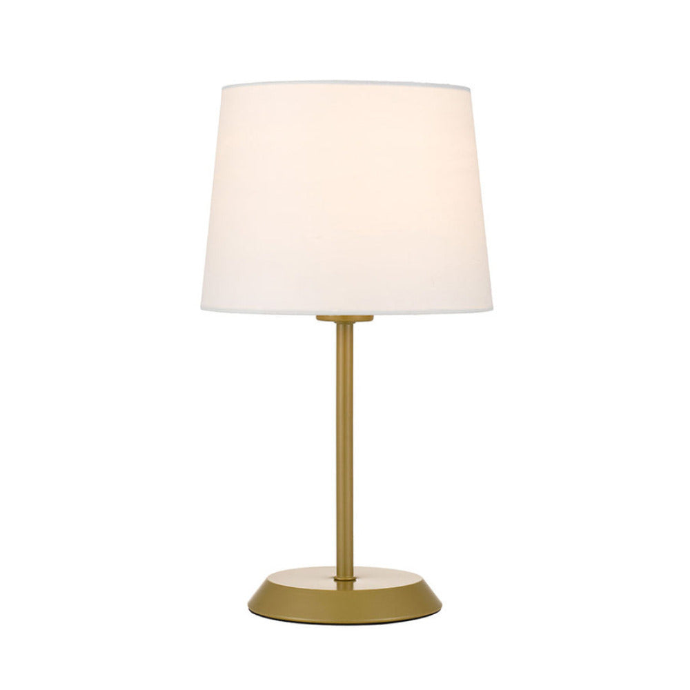 Buy Table Lamps Australia Jaxon 1 Light Table Lamp Gold & Ivory - JAXON TL-GDIV