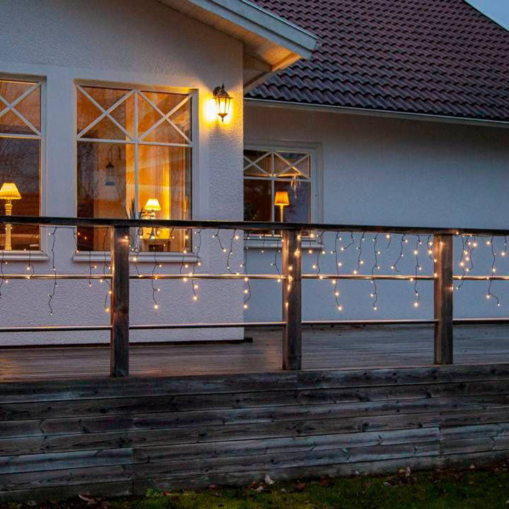 Buy Christmas Lights Australia Icicle Lts x480 LED Crisp White 12m X 55cm - 410843N