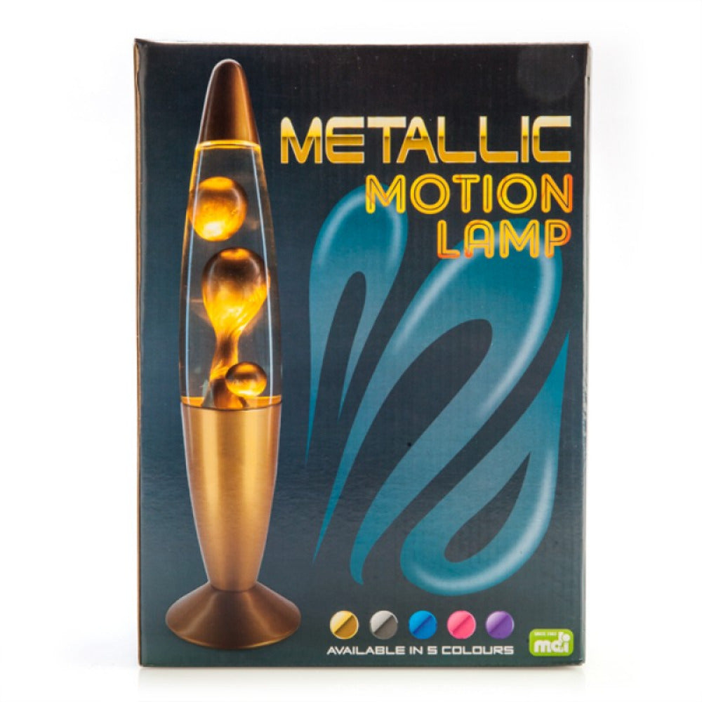Metallic Magma Motion Kids Lamp Silver - KLS-MML/S