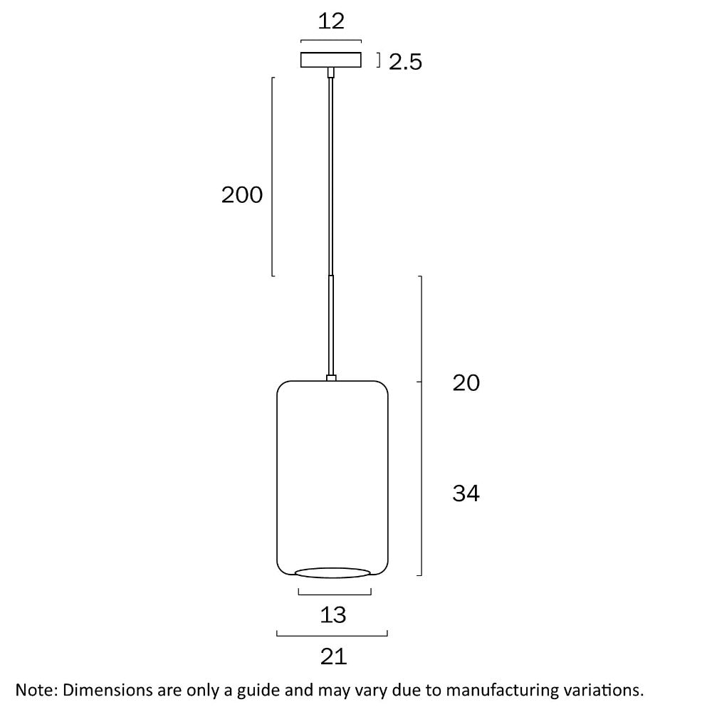 Buy Pendant Lights Australia Korova Pendant Lights 340 mm Smoke Glass - KOROVA PEM-BRSSM