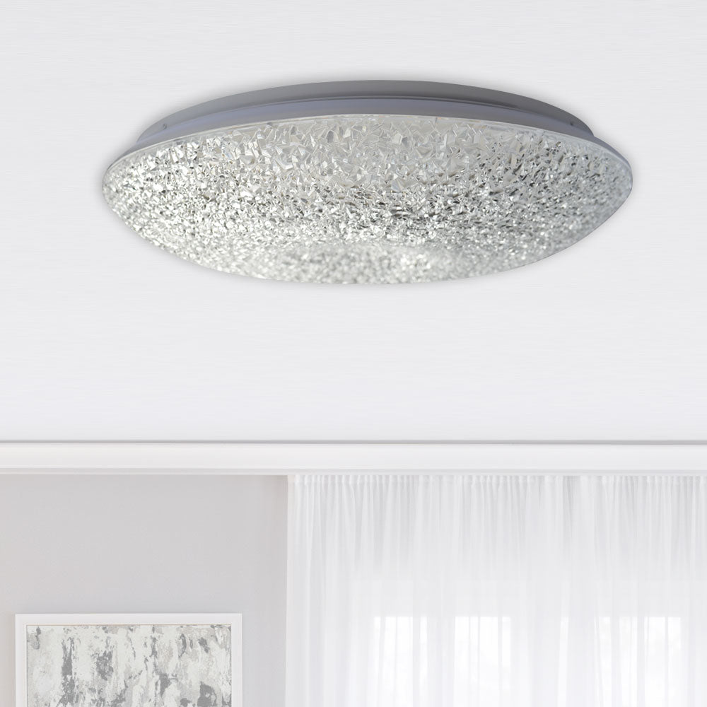 Buy Smart LED Oysters Australia Legero 60W Tri-Colour Smart LED Round Oyster White - LEGERO OY50-SMT