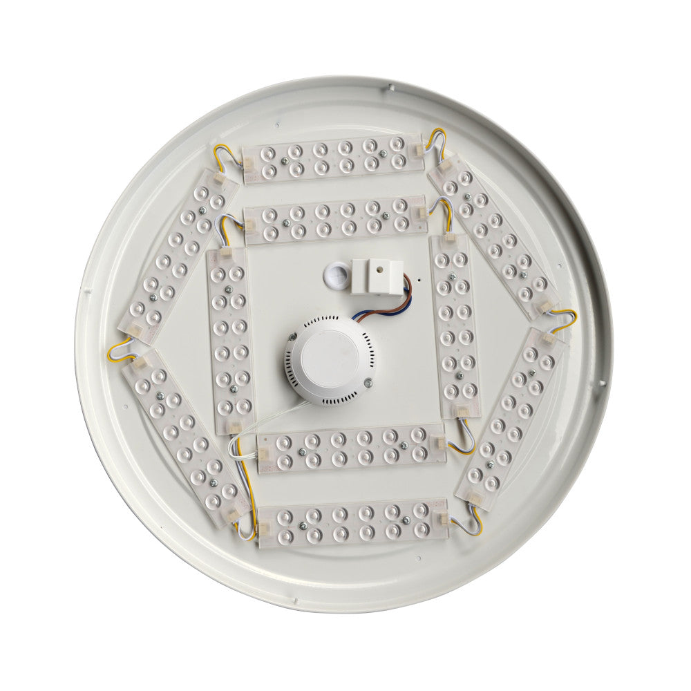Buy Smart LED Oysters Australia Legero 60W Tri-Colour Smart LED Round Oyster White - LEGERO OY50-SMT