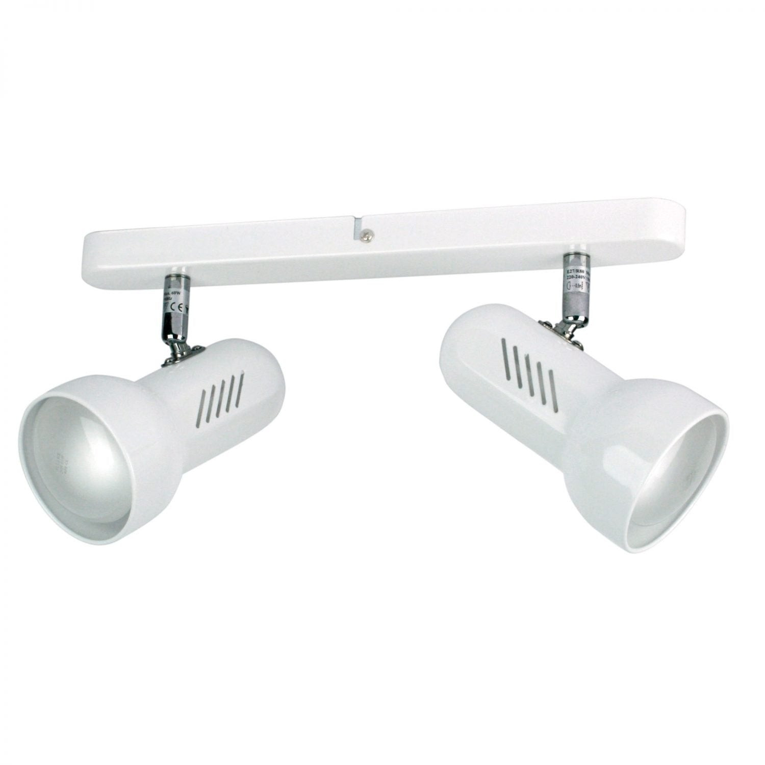 Buy Spotlights Australia Profile 2 Light Spotlight White - LF500/2WH