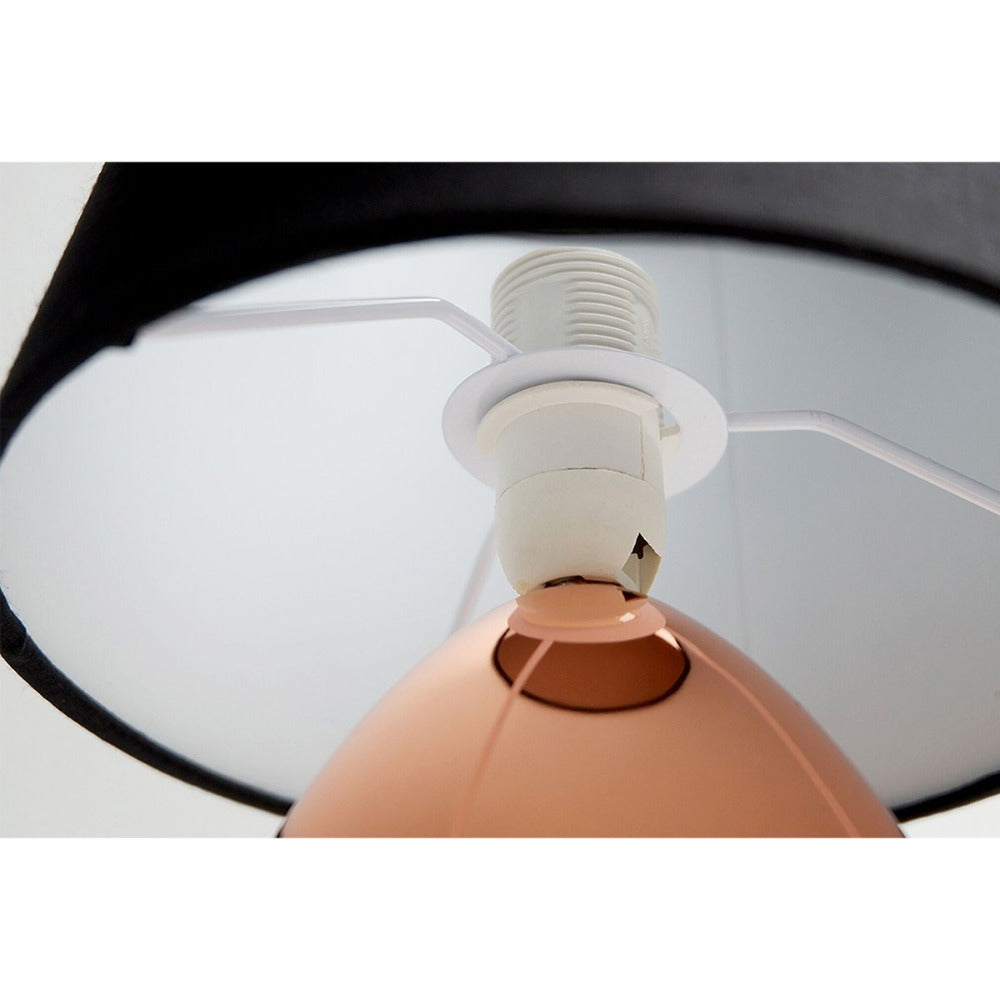 Buy Table Lamps Australia Libby Touch Table Lamp in Cooper/Black Shade - LL-14-0067CP