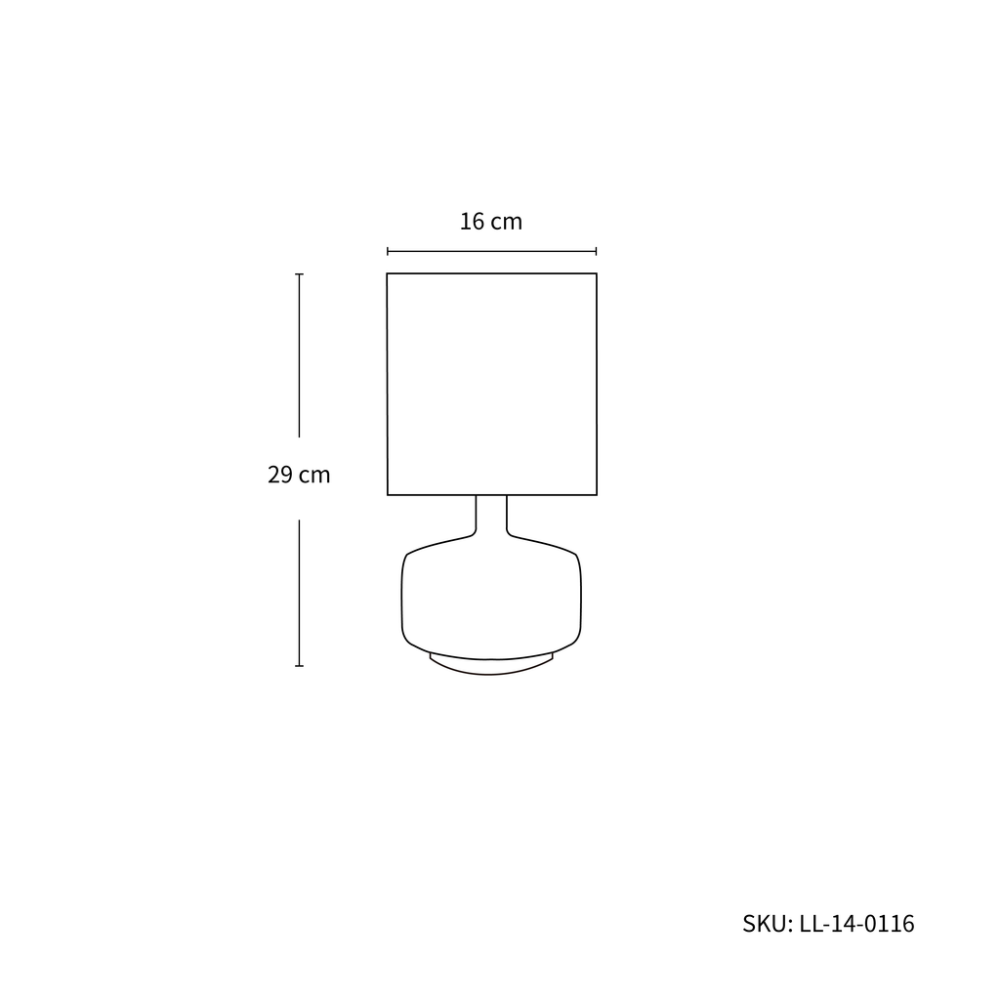 Buy Table Lamps Australia Braid 1 Light Table Lamp Set Of 2 White / Mint - LL-14-0116