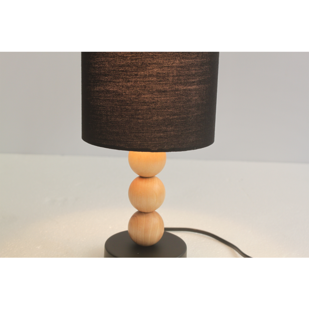 Buy Table Lamps Australia Cara 1 Light Table Lamp Black - LL-14-0108B