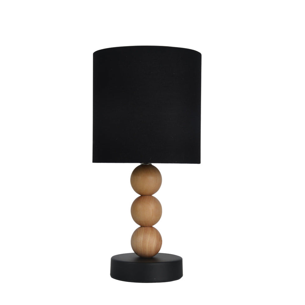 Buy Table Lamps Australia Cara 1 Light Table Lamp Black - LL-14-0108B