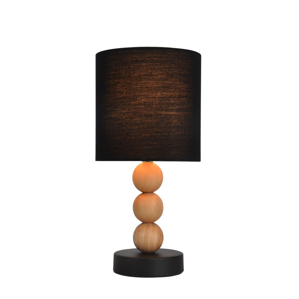 Buy Table Lamps Australia Cara 1 Light Table Lamp Black - LL-14-0108B