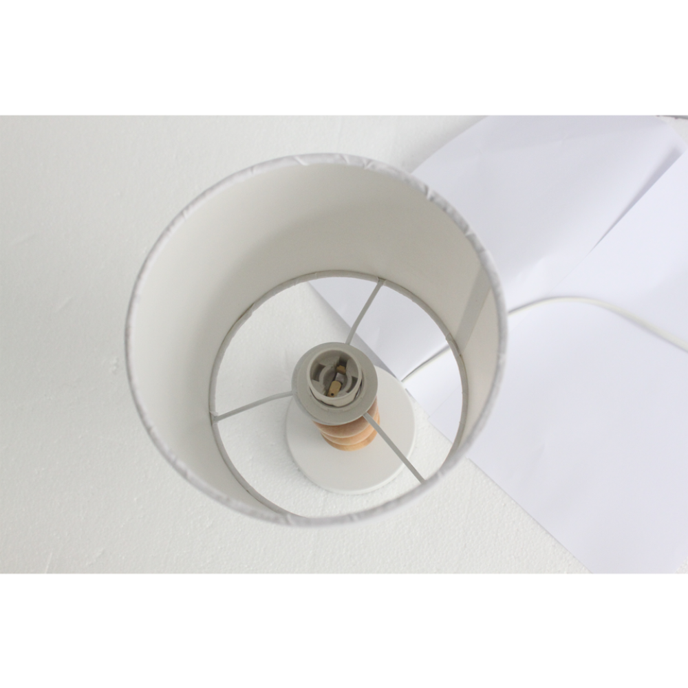 Buy Table Lamps Australia Cara 1 Light Table Lamp White - LL-14-0108W