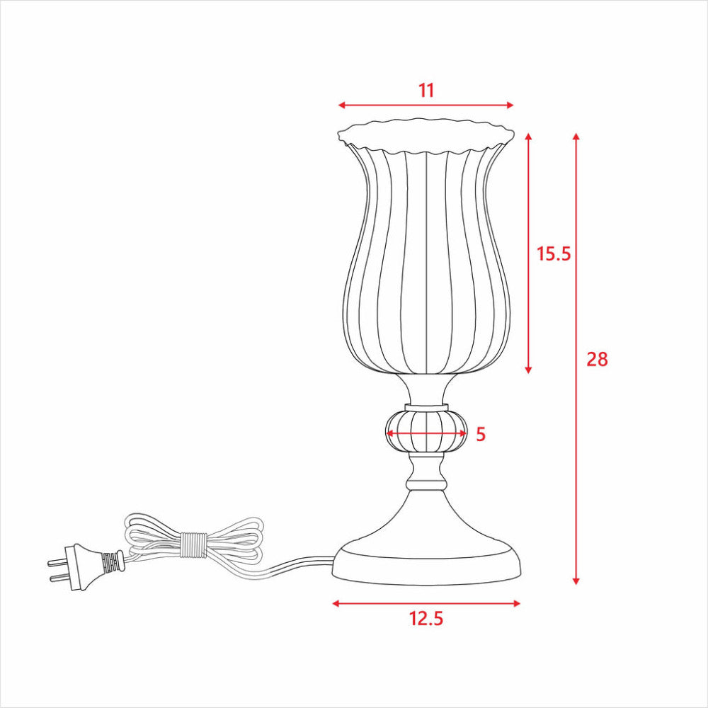 Buy Touch Lamps Australia Samantha 1 Light Touch Table Lamp Antique Brass - LL-14-0114