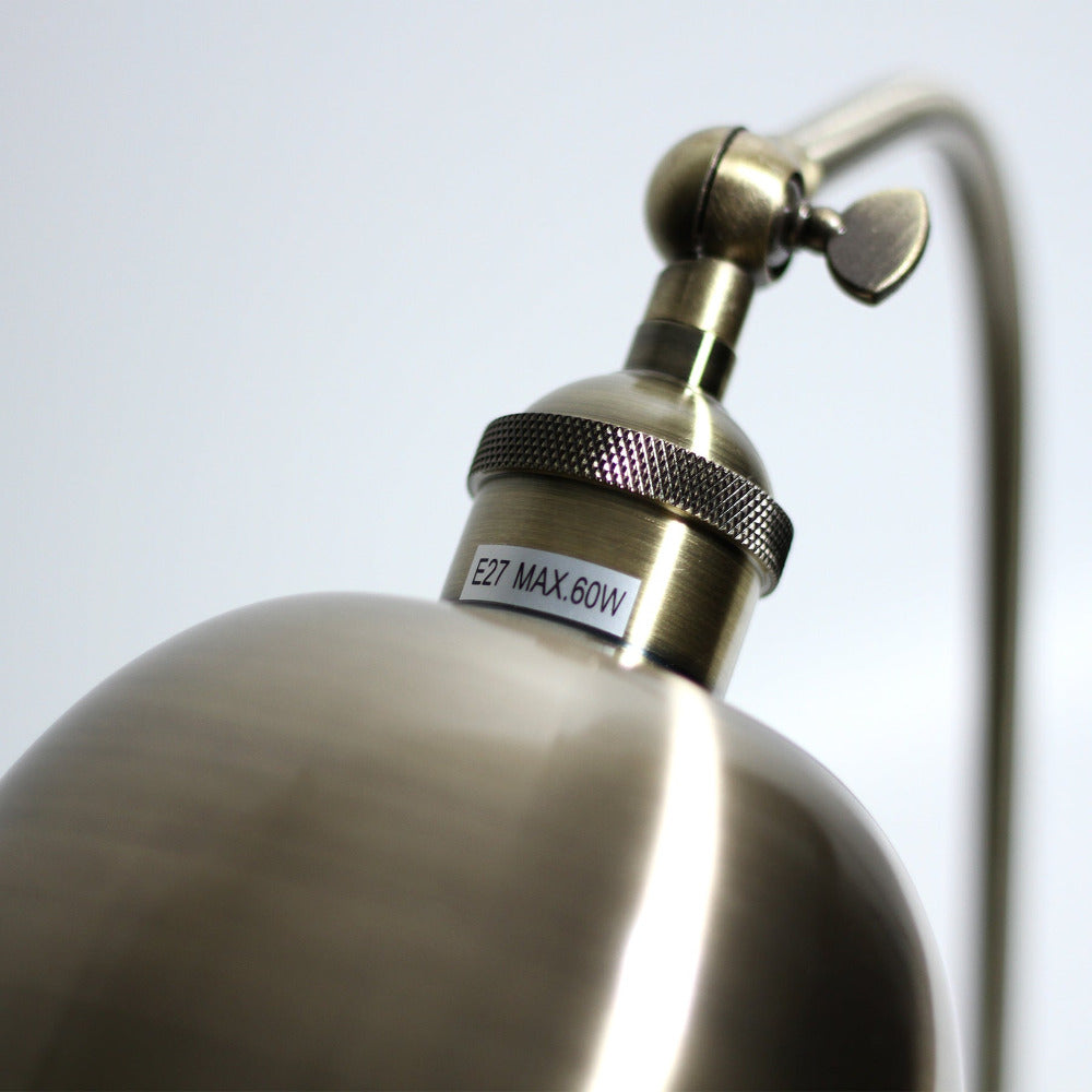 Buy Desk Lamps Australia Lenna Table Lamp - Antique Brass - LL-27-0154AB