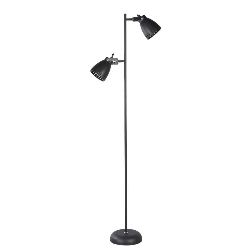 Buy Floor Lamps Australia Audrey 1 Light Floor Lamp Black - LL-27-0185B