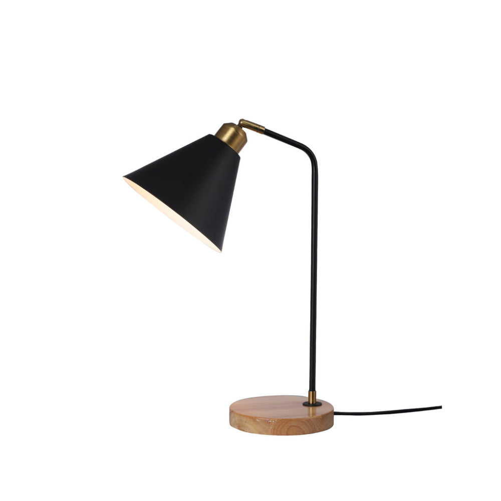 Aimee 1 Light Table Lamp Black - LL-27-0191B