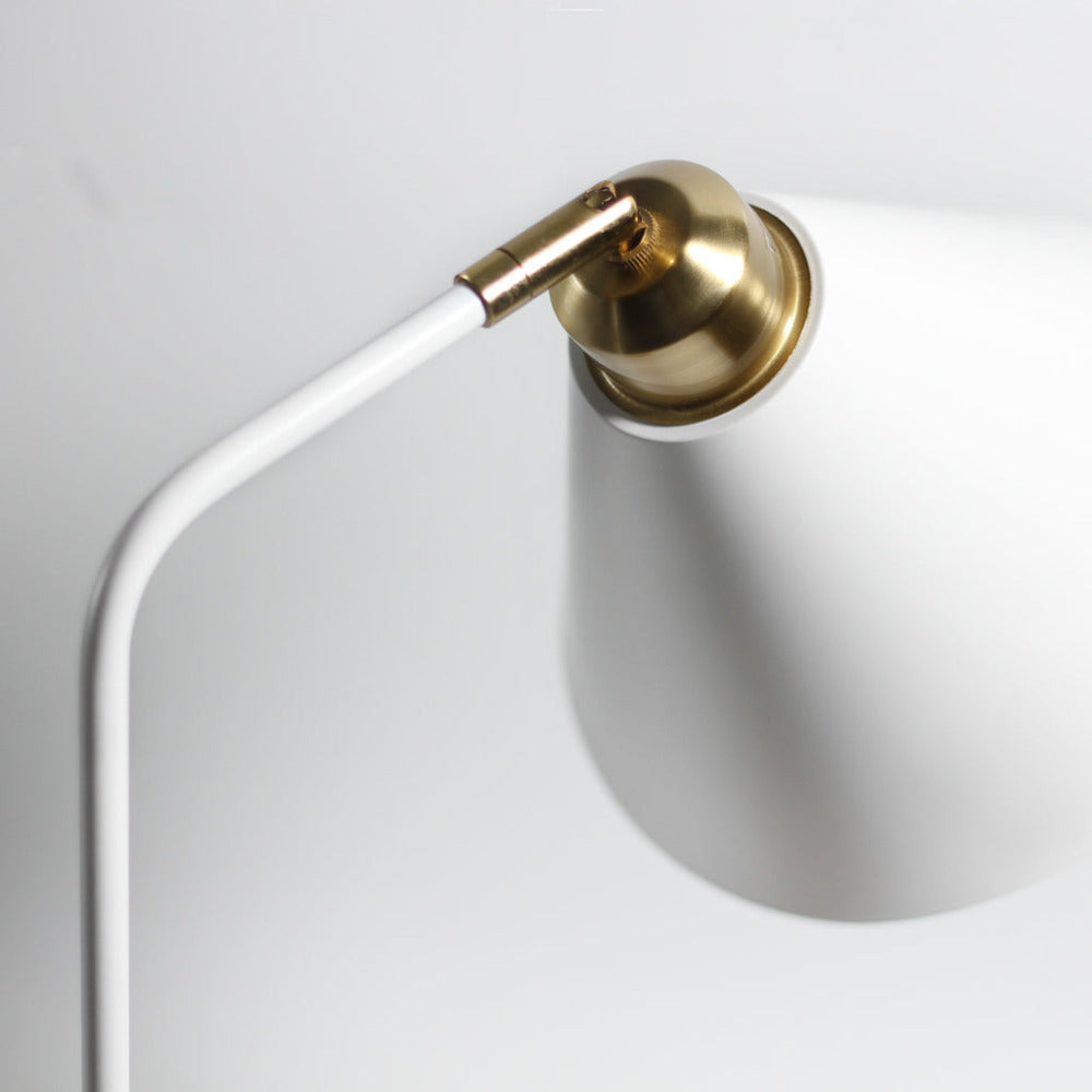 Buy Desk Lamps Australia Aimee 1 Light Table Lamp White - LL-27-0191W