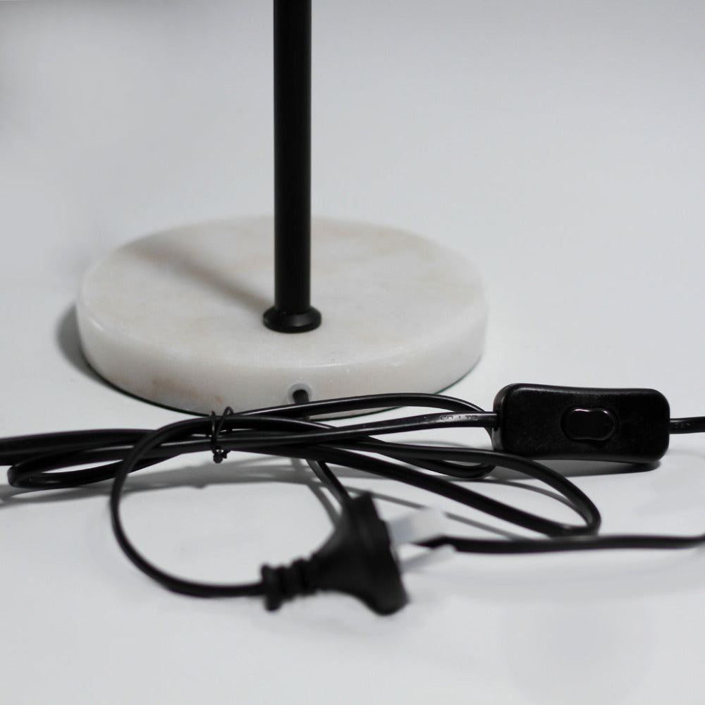 Buy Desk Lamps Australia Anges 1 Light Table Lamp Black - LL-27-0193