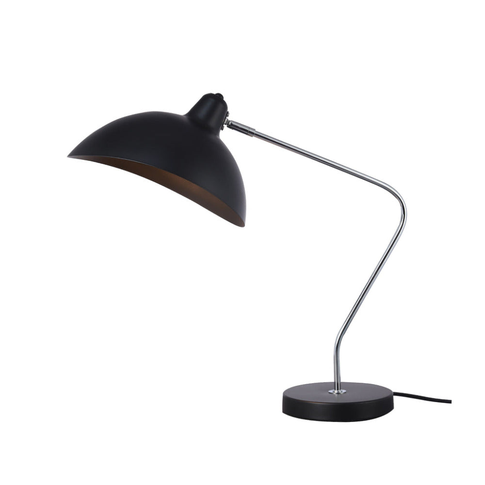 Buy Desk Lamps Australia Abby 1 Light Table Lamp Black - LL-27-0200B