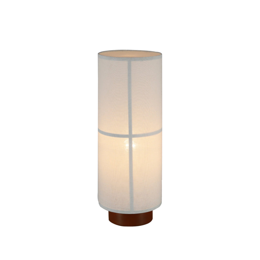 Buy Table Lamps Australia Ailsa 1 Light Linen Table Lamp White - LL-27-0203