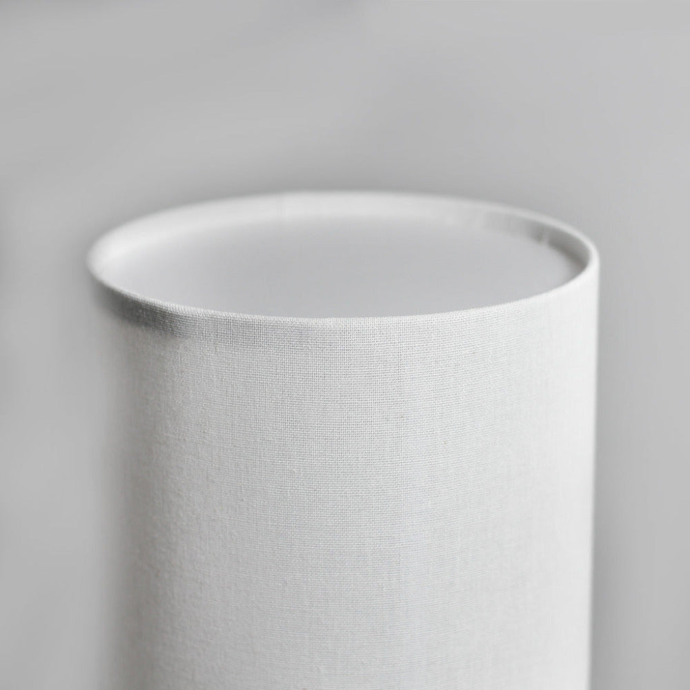 Buy Floor Lamps Australia Ailsa 2 Light Linen Floor Lamp White - LL-27-0204