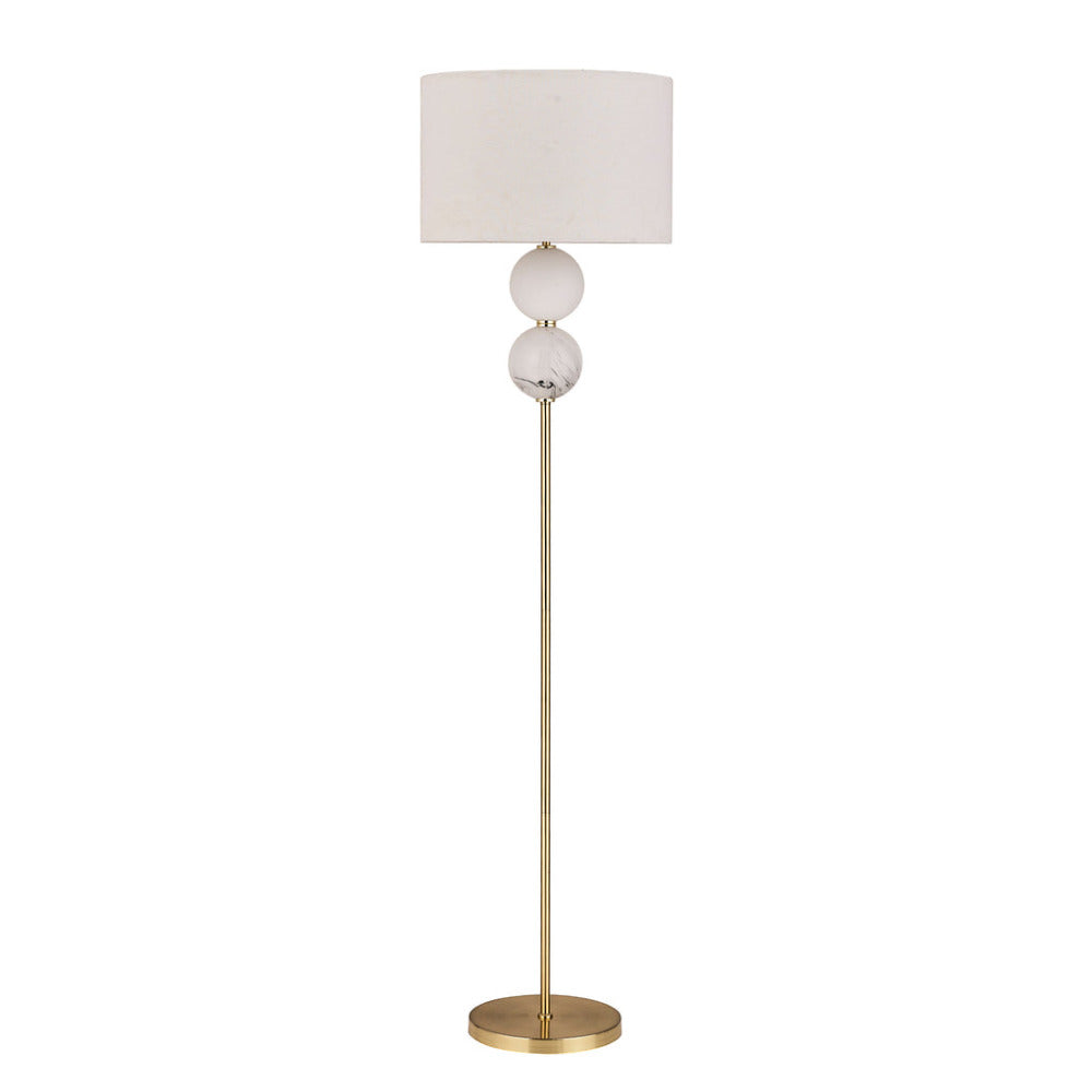 Buy Floor Lamps Australia Murano 1 Light Floor Lamp Brass - LL-27-0206BS