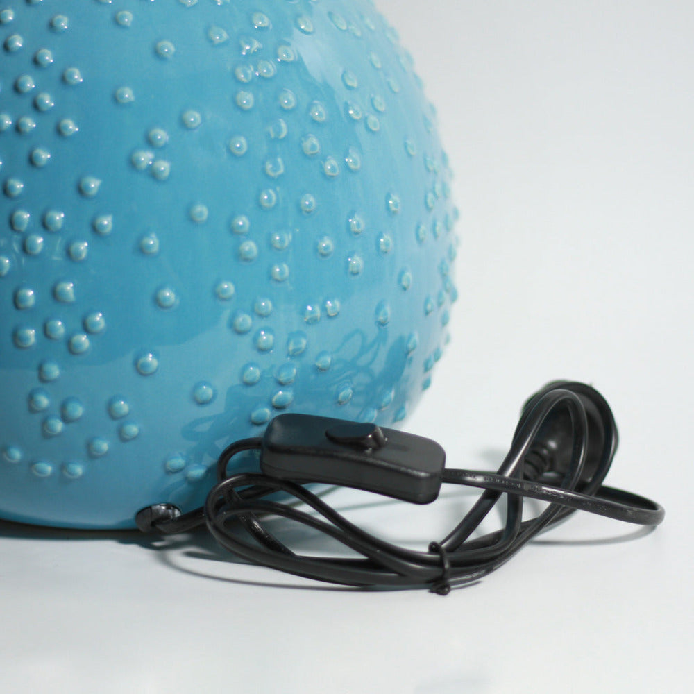 Buy Table Lamps Australia Boden 1 Light Ceramic Table Lamp Blue - LL-27-0216B