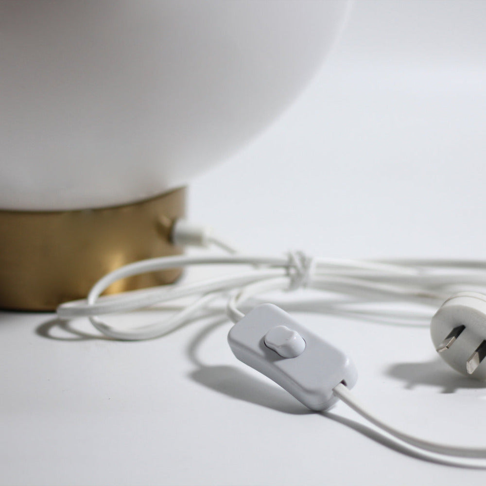 Buy Table Lamps Australia Padgett 1 Light Table Lamp White & Gold - LL-27-0217