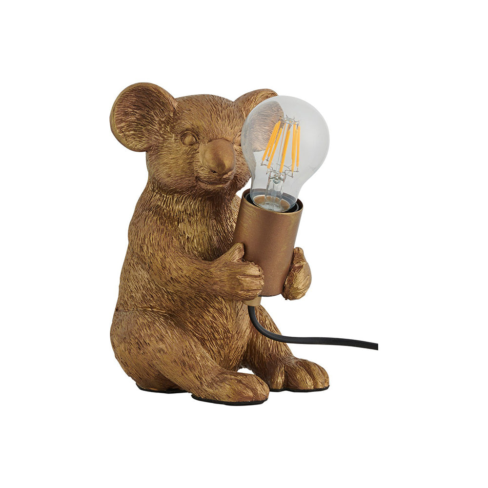 Buy Desk Lamps Australia Koala Desk Lamp Gold Iron - LL-27-0227