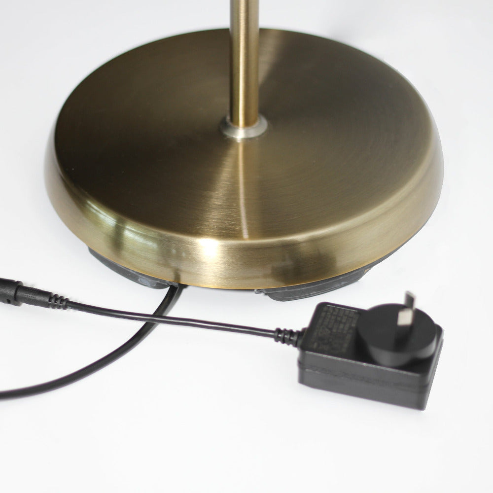Buy Floor Lamps Australia Jella LED Floor Lamp - Antique Brass - LL-LED-03AB
