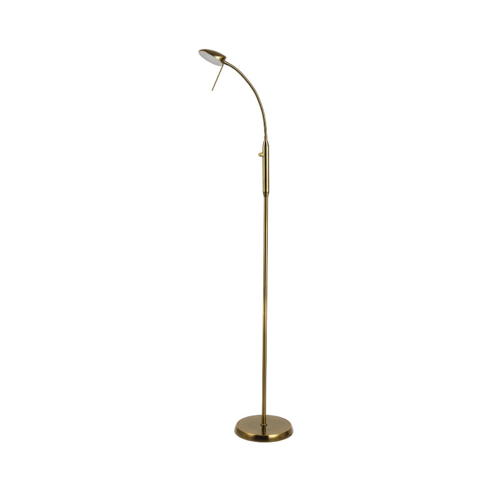 Jella LED Floor Lamp - Antique Brass - LL-LED-03AB