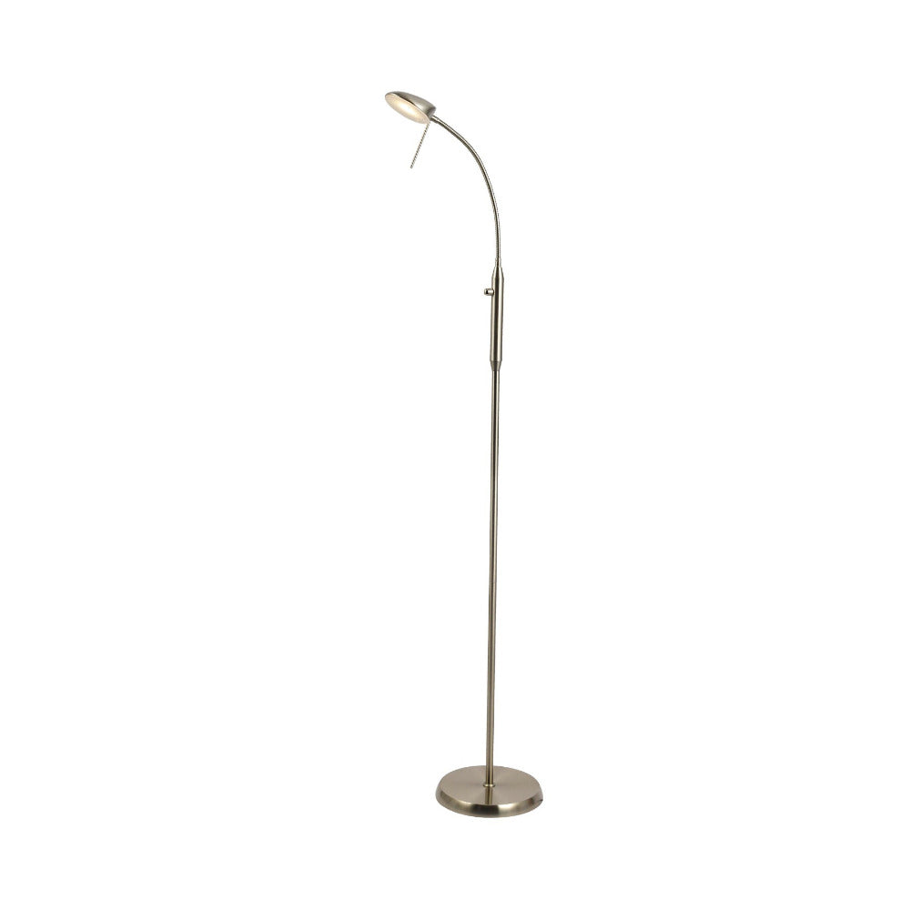 Buy Floor Lamps Australia Jella LED Floor Lamp - Satin Chrome - LL-LED-03SC